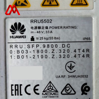 خرید HUAWEI RRU1800/2100 RRU5502 02312BSJ - واحد رادیویی از راه دور دو باند برای شبکه های 4G و 5G ساخت آنلاین