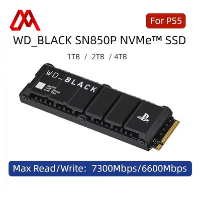 WD SONYSN850P SSD پلی استیشن 5 ذخیره سازی گسترش غرب دیجیتال دیسک سخت خارجی SN850P-1T / 2T / 4T